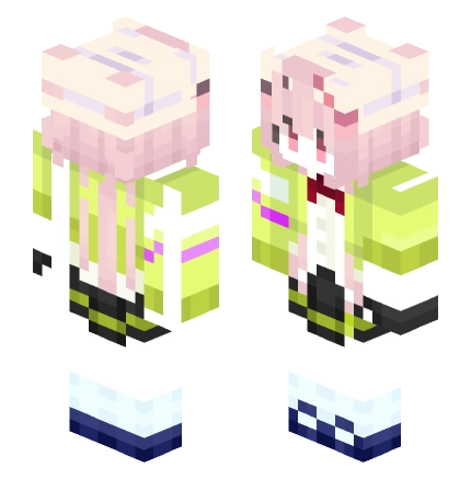 070224 —— Minecraft Steve皮肤预览图
