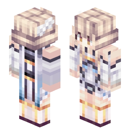 派蒙 —— Minecraft Alex皮肤预览图