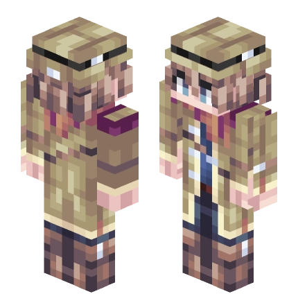 莱恩 —— Minecraft Alex皮肤预览图