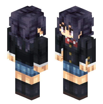 阿梓喵 —— Minecraft Alex皮肤预览图