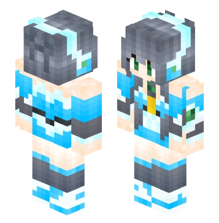 洛天依 —— Minecraft Alex皮肤预览图