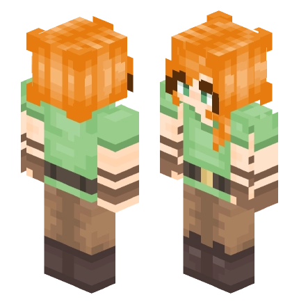 ALEX —— Minecraft Alex皮肤预览图