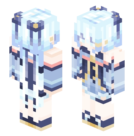 雪初音 —— Minecraft Alex皮肤预览图