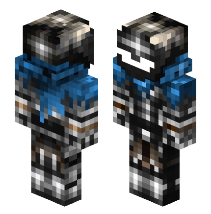 战争之歌-冷心Grim —— Minecraft Steve皮肤预览图