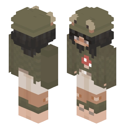pokawa —— Minecraft Alex皮肤预览图