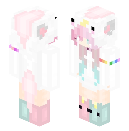 小鸡少女 —— Minecraft Alex皮肤预览图