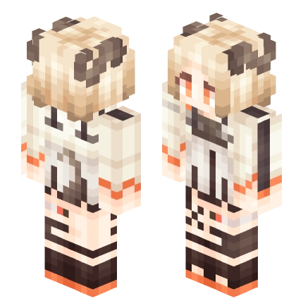 伊芙利特 —— Minecraft Alex皮肤预览图
