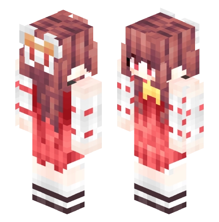 博丽 灵梦 —— Minecraft Alex皮肤预览图