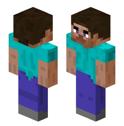 烦村史蒂夫 —— Minecraft Steve皮肤预览图