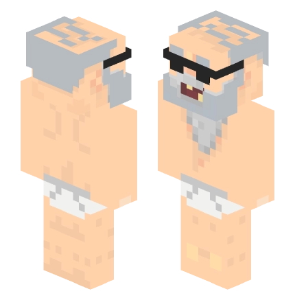 172ee6a1ec39a0dd —— Minecraft Steve皮肤预览图