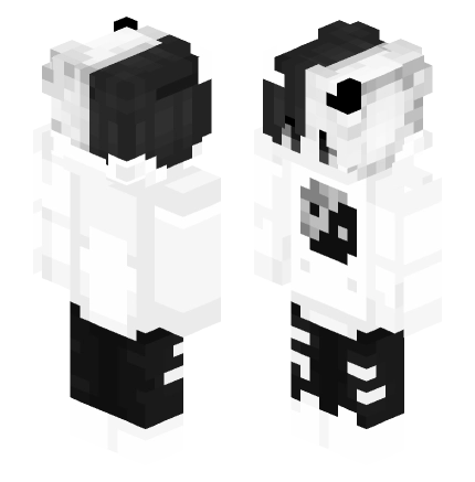阴阳小狐 —— Minecraft Alex皮肤预览图