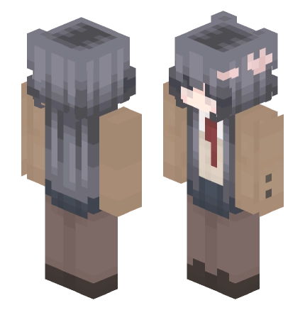 樱岛麻衣 —— Minecraft Alex皮肤预览图